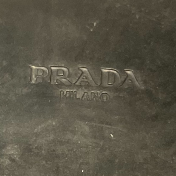 Church’s shoe men PRADA black leather dress oxford sz 9 - Picture 15 of 16